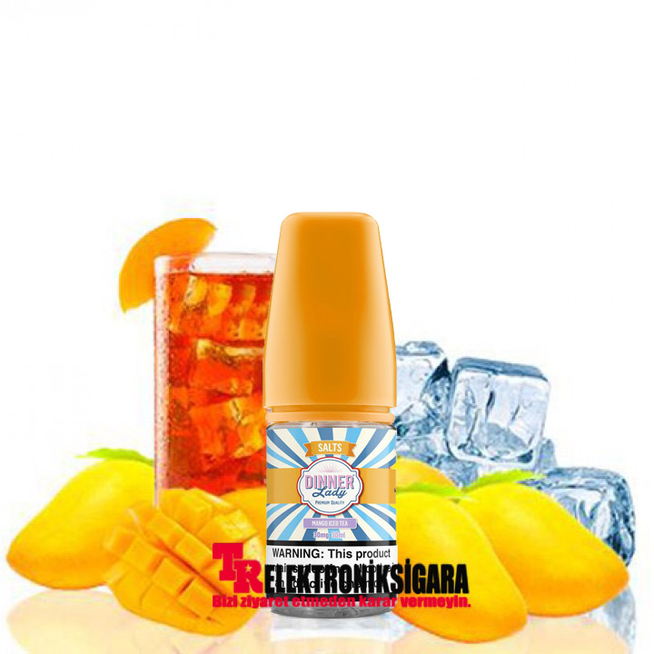 Dinner Lady Mango Iced Tea 30ml Premium Salt Likit