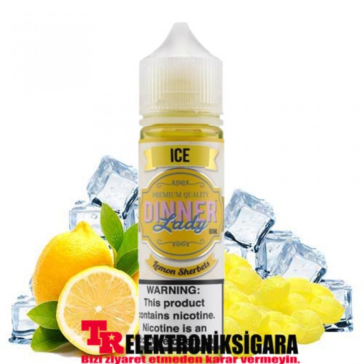 Dinner Lady Lemon Sherbets ice 60ml Premium Likit