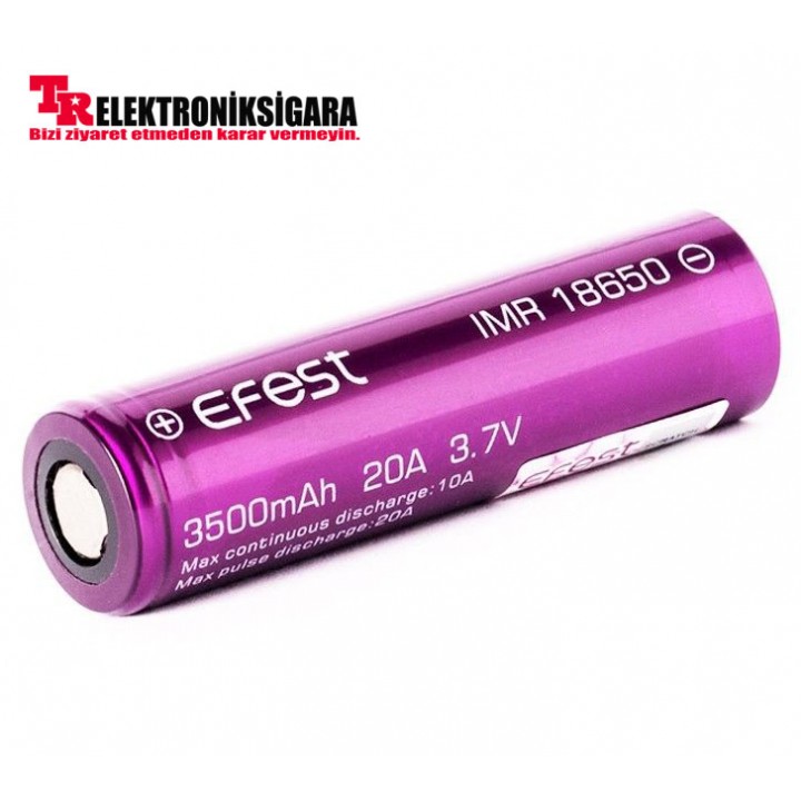 Efest IMR 18650 3500mAh 20A Li-Ion Pil