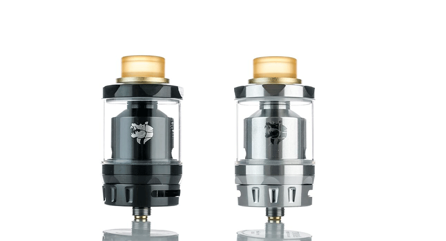 GeekVape AMMIT Dual Coil Version RTA Atomizer Siyah Gümüş